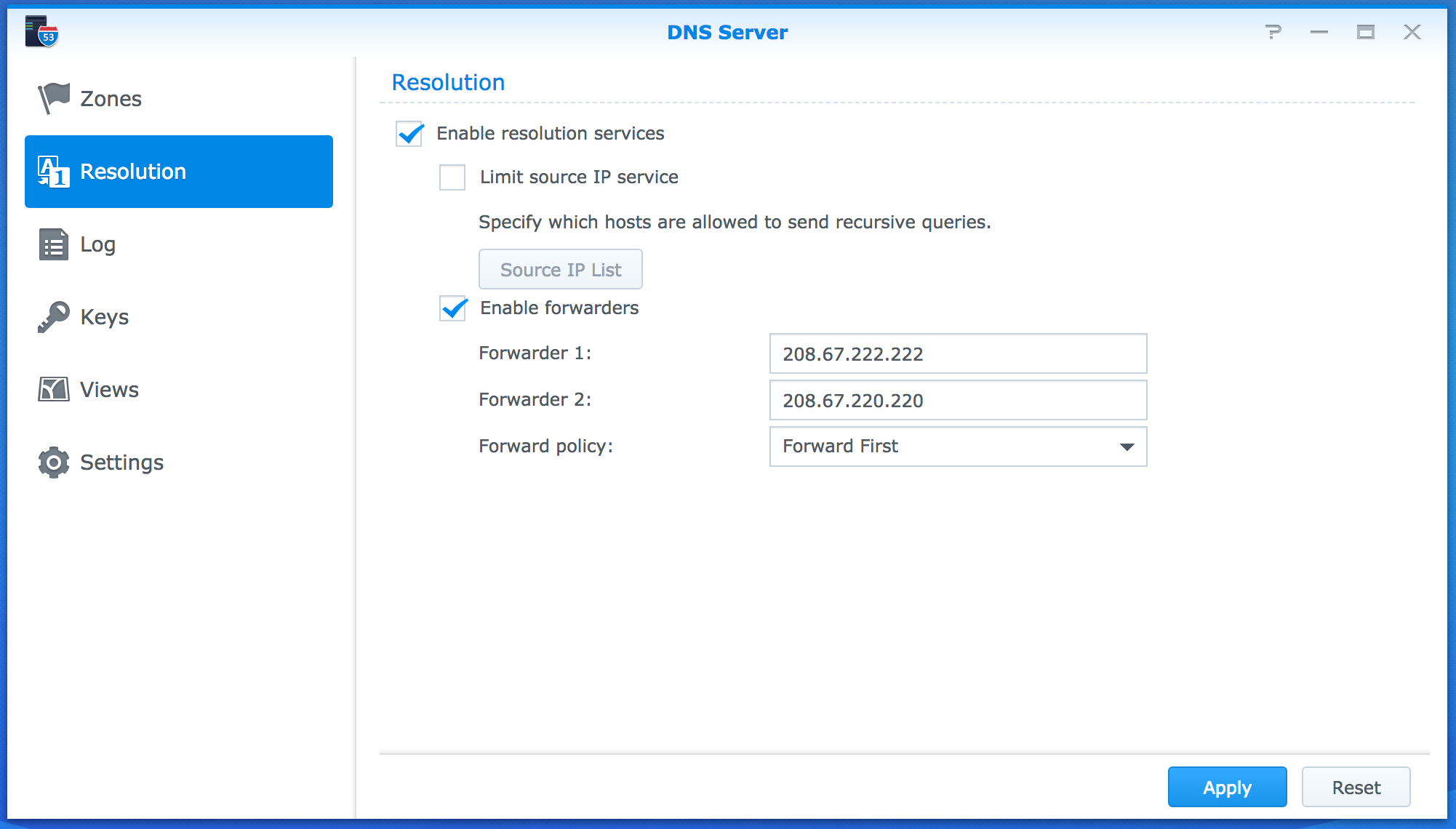 DNS Forwarding